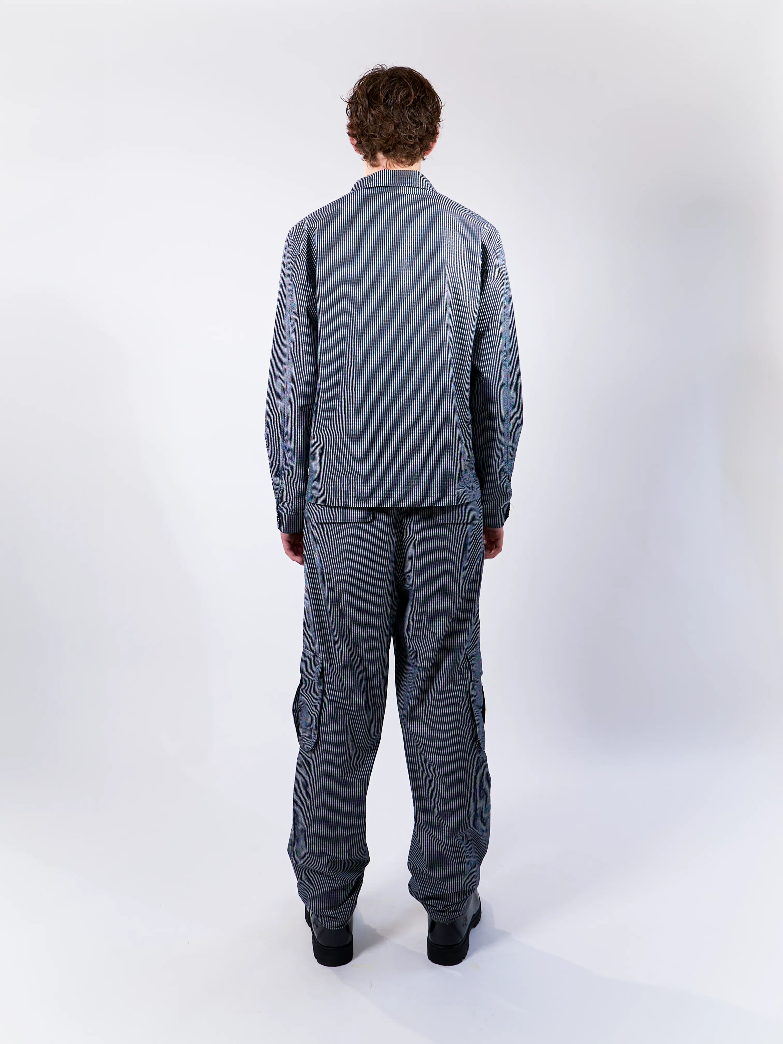 Striped Cargo Pants