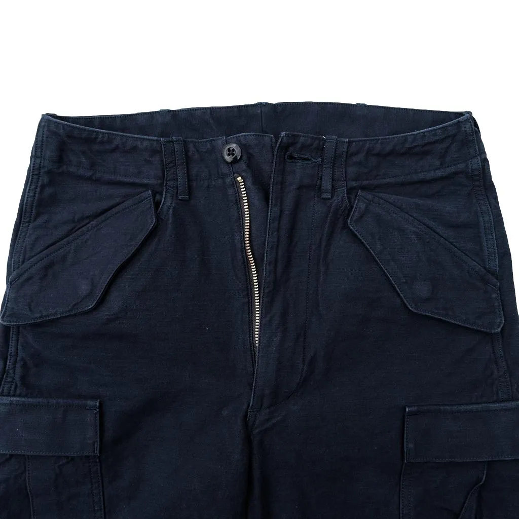 Studio D'Artisan Indigo Dyed M-65 Field Pants