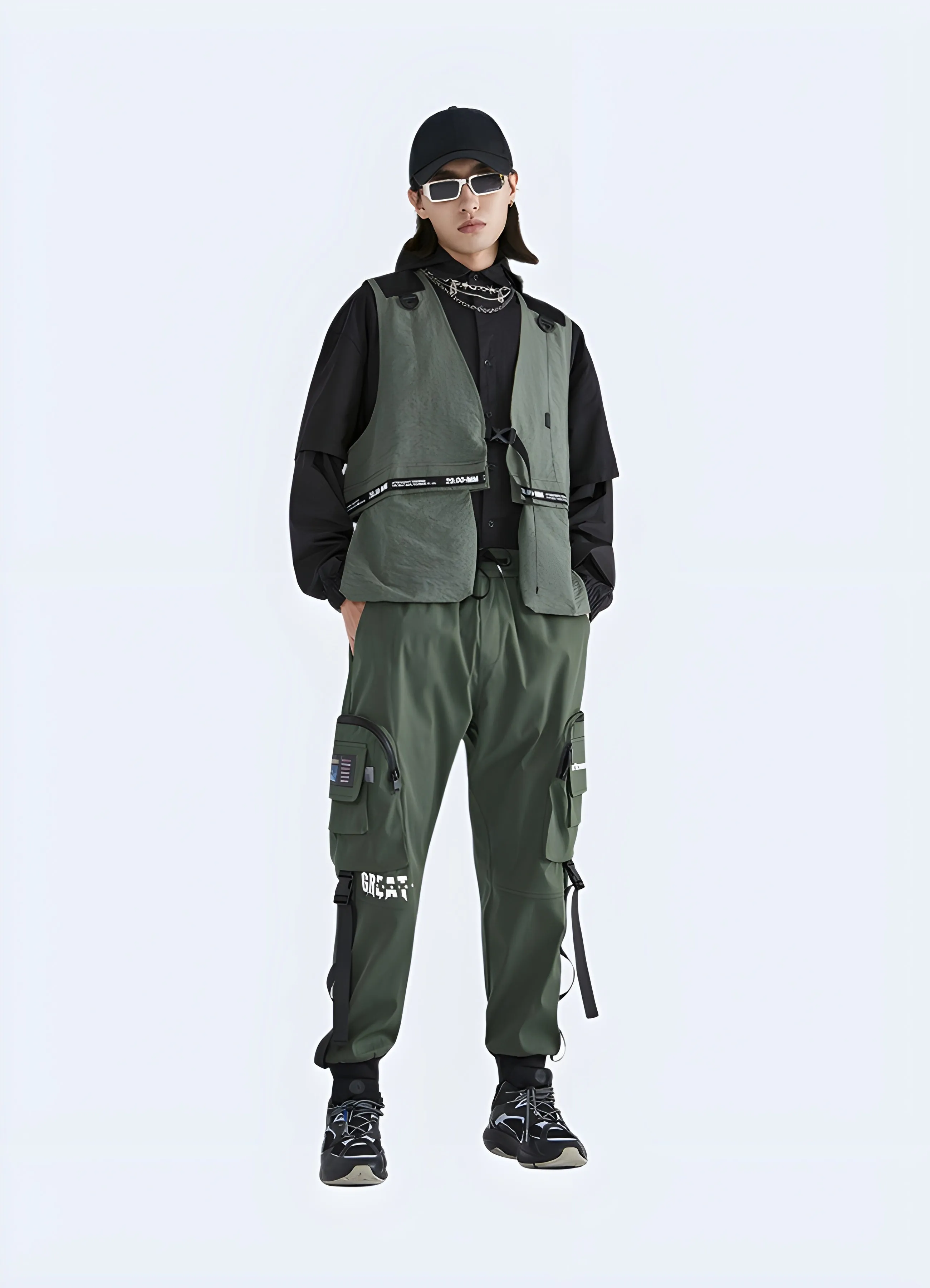 Techwear Cargo Trousers