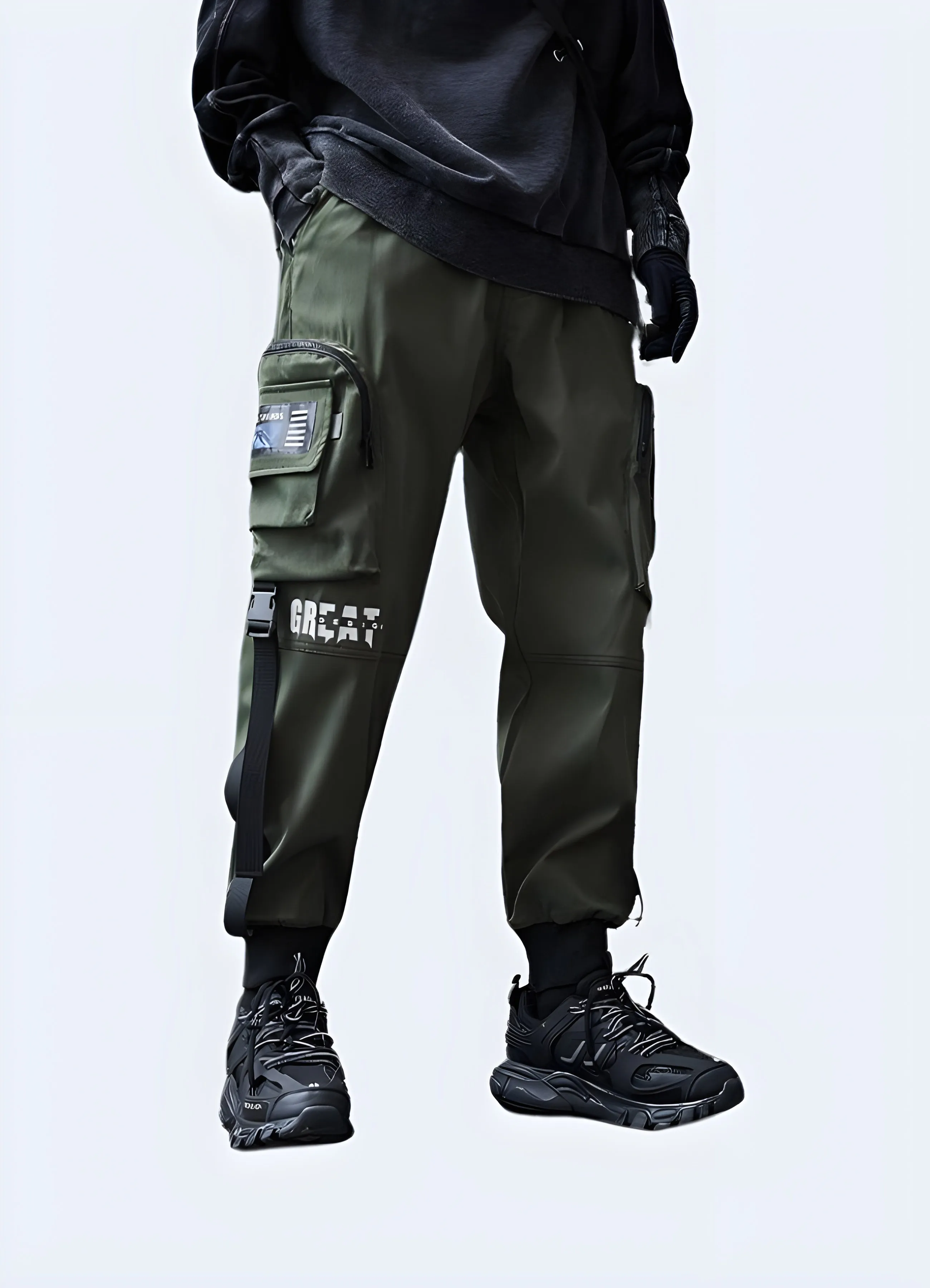 Techwear Cargo Trousers