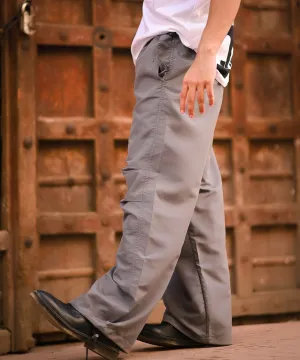 UNISEX Airborne Grey Parachute Cargo Pants