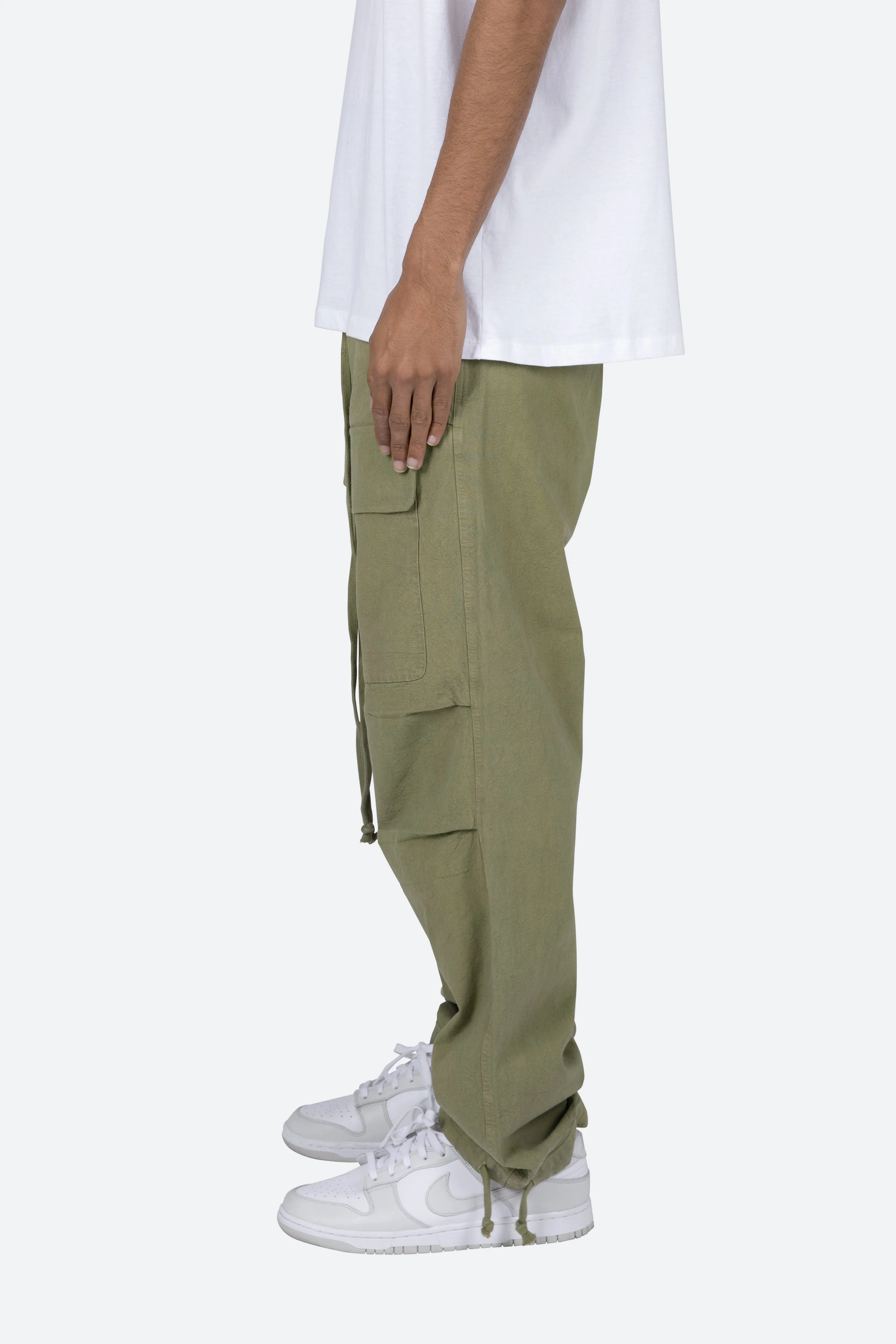 Utility Cargo Pants - Olive