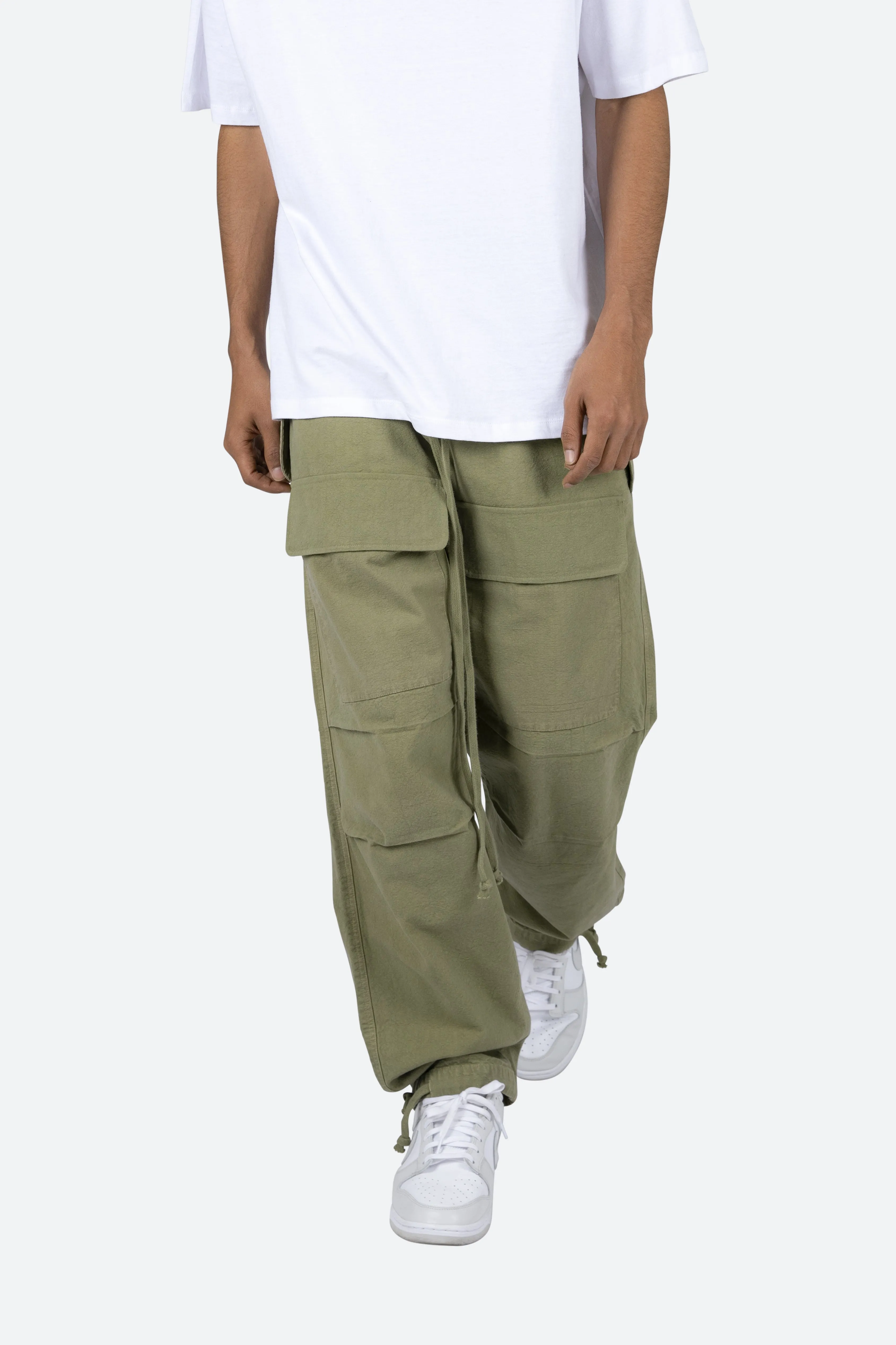 Utility Cargo Pants - Olive
