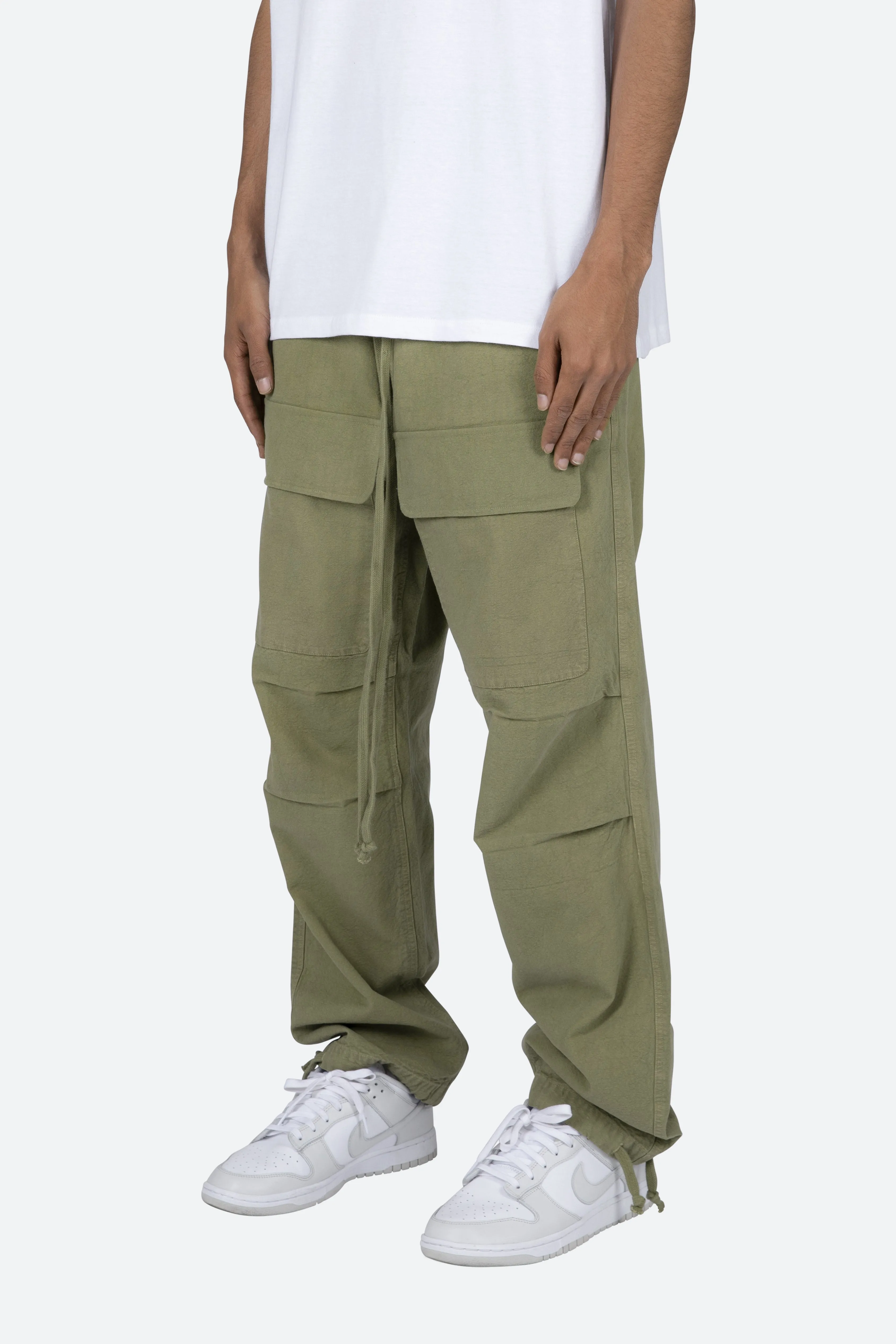 Utility Cargo Pants - Olive