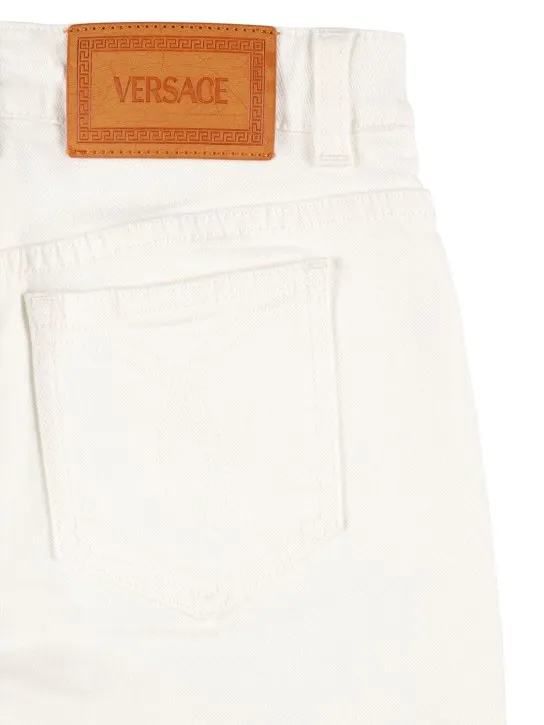 Versace   Cotton denim pants 