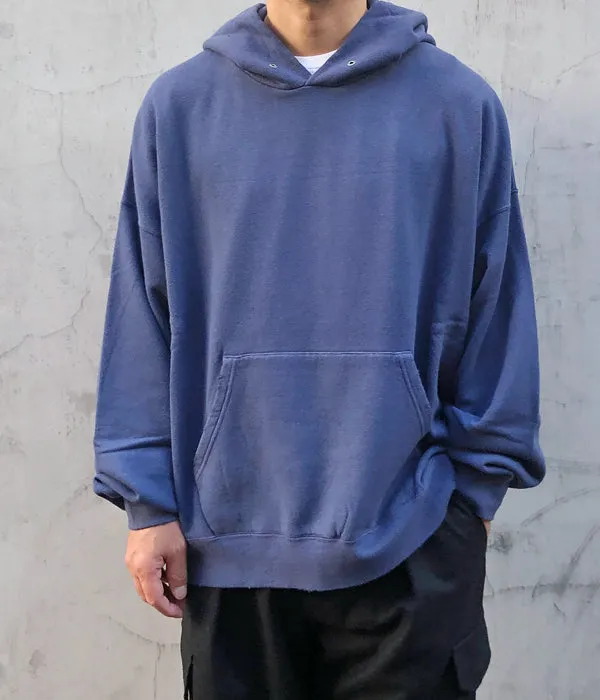 visvim/AMPLUS HOODIE P.O. (UNEVEN DYE) (NAVY)