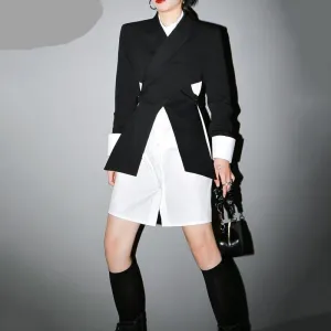 Women Long Jacket - Split Jacket | Womens Modern Blazer | Suit Coat
