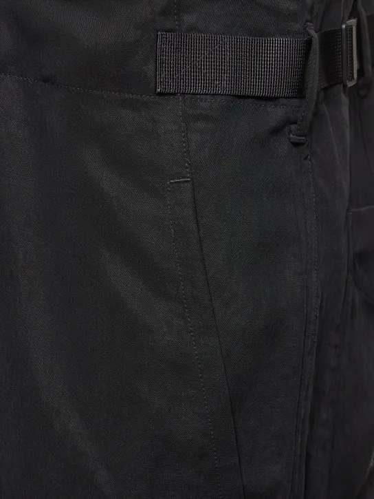 Y-3   Tech suspender pants 