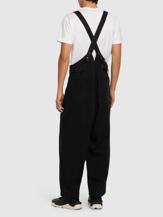 Y-3   Tech suspender pants 