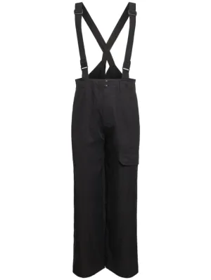Y-3   Tech suspender pants 