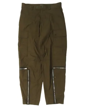 Zipper Cargo Pants
