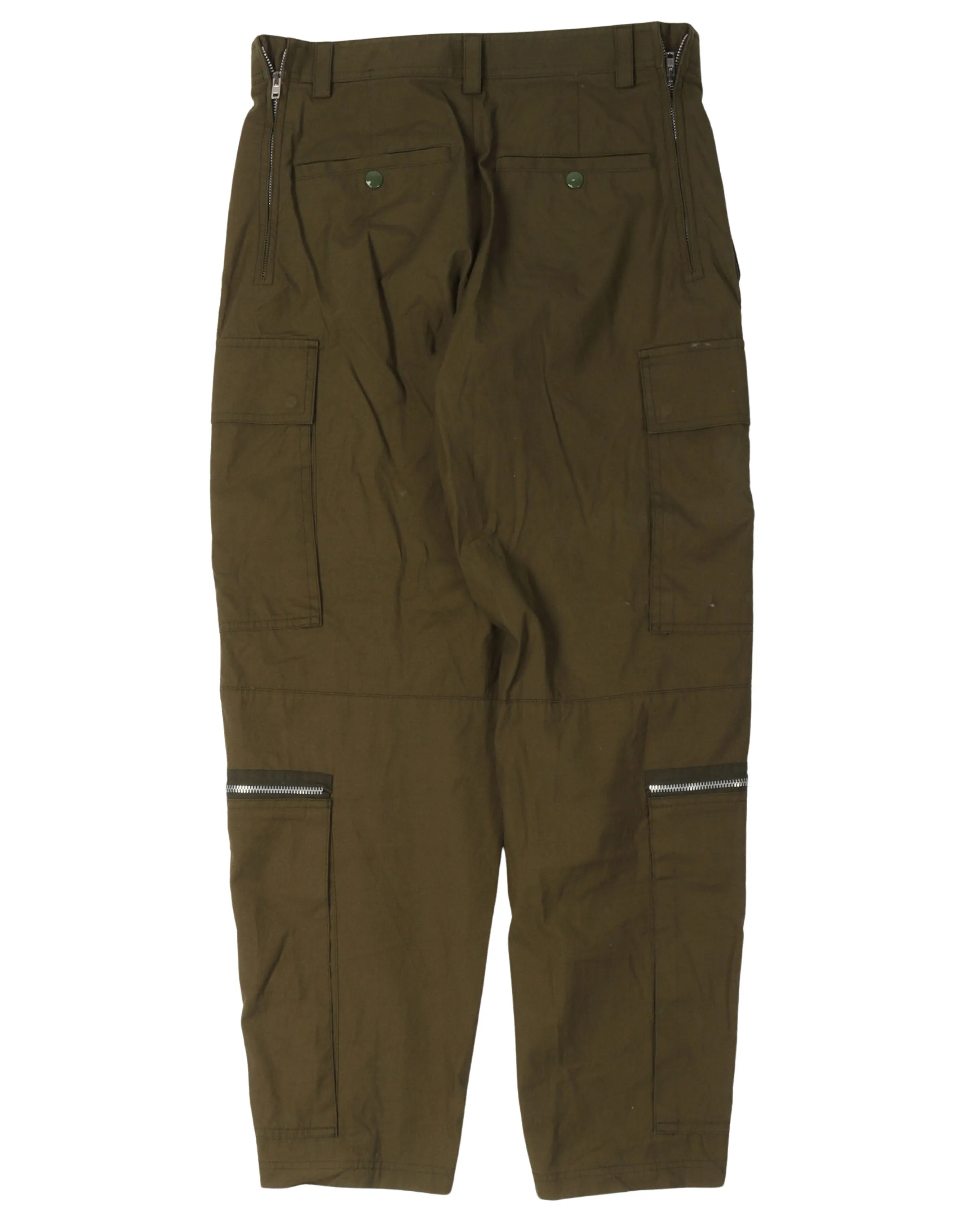 Zipper Cargo Pants