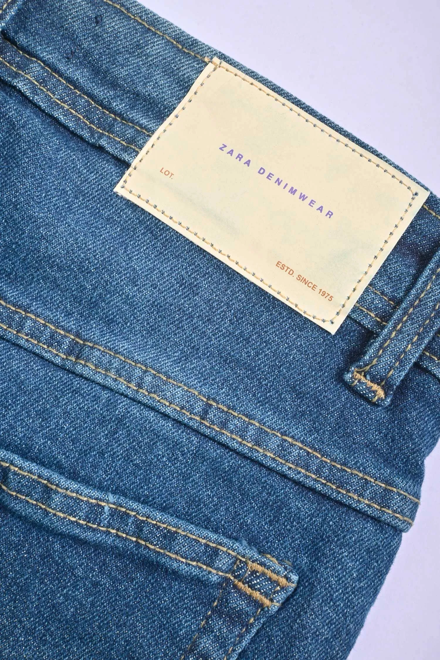ZR Men's Regular Fit Denim Pants