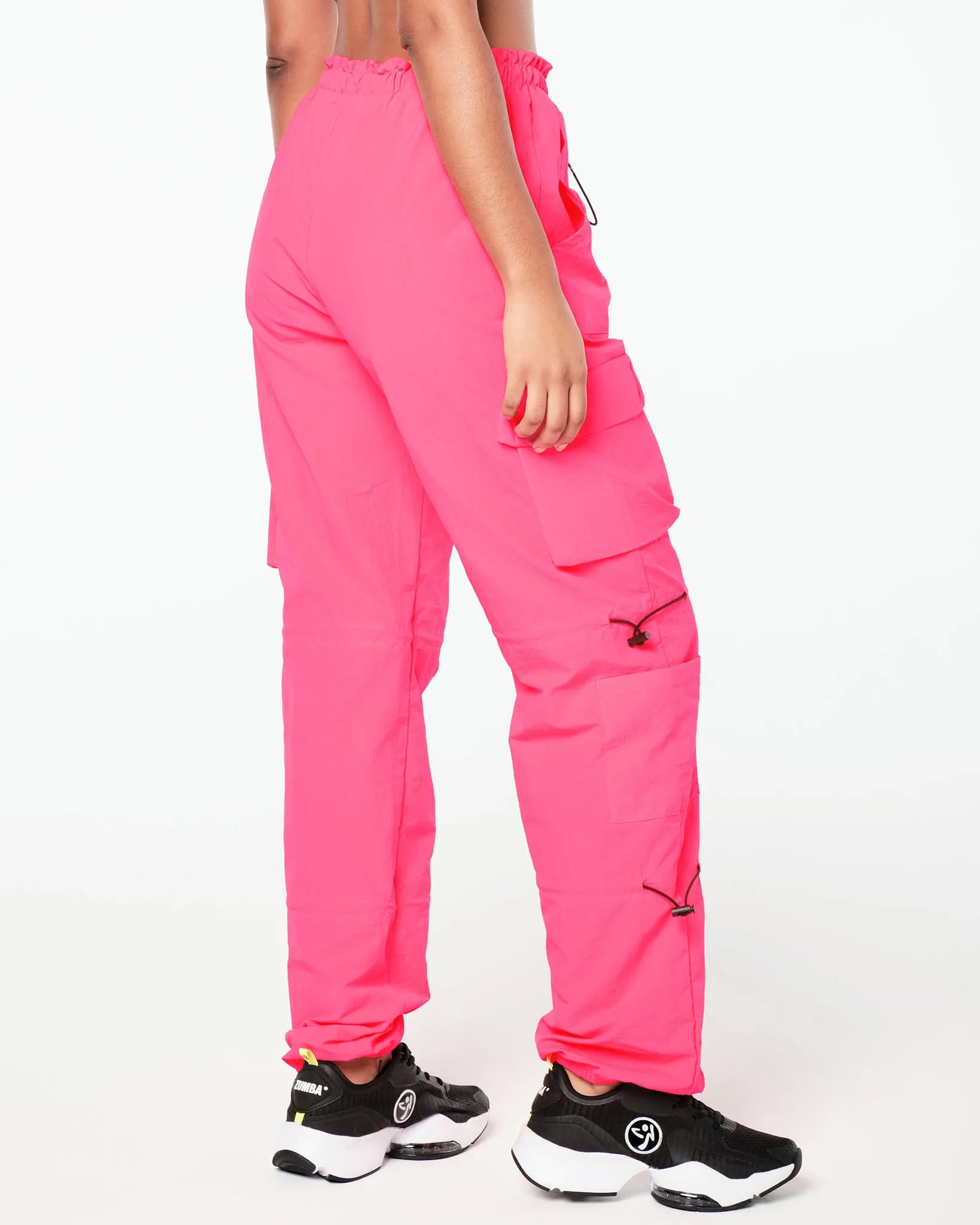 Zumba Prep Cargo Pants With Bungee Details